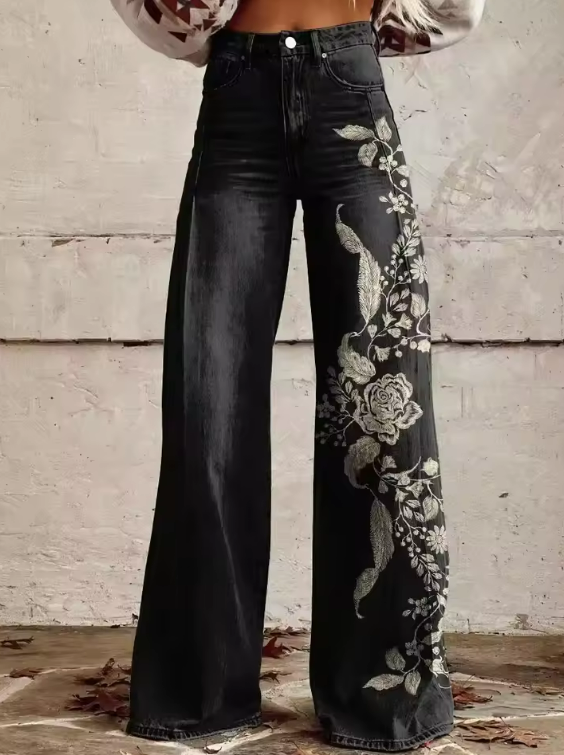 Pantalones bohemios y elegantes