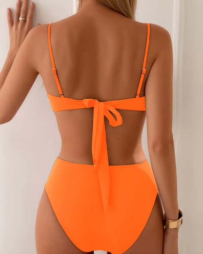Bikini de dos piezas sexy y elegante