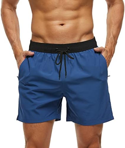 Bañador de hombre de secado rápido con forro de malla. Bañador de verano para hombre, ideal para la playa y el surf