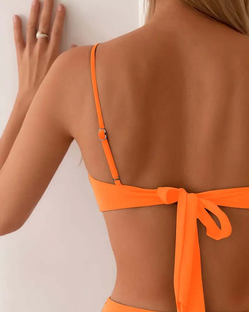 Bikini de dos piezas sexy y elegante