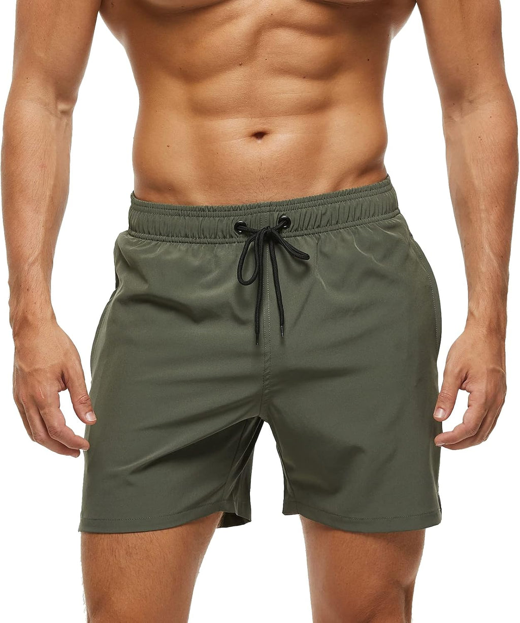 Bañador de hombre de secado rápido con forro de malla. Bañador de verano para hombre, ideal para la playa y el surf