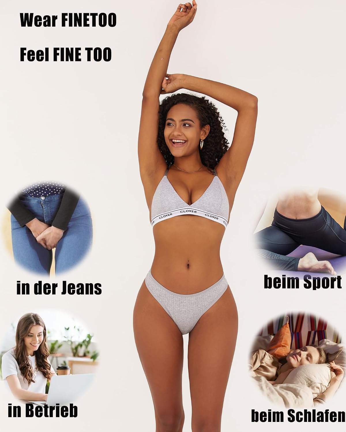 Pack de 10 tangas de algodón para mujer, ropa interior sexy, lencería, pack múltiple tallas S-XL, multicolor