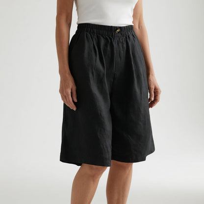 Inés | Shorts de talla grande cómodos con cintura elástica
