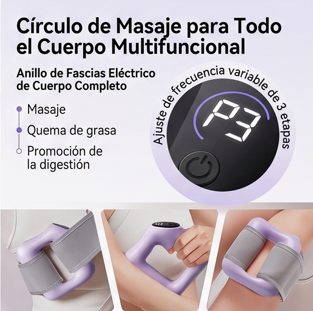 🎁Anillo multifuncional para masaje fascial de todo el cuerpo