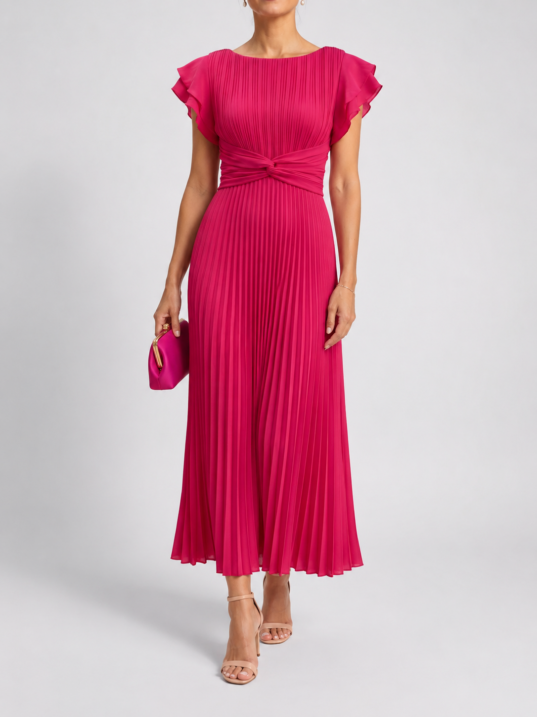 Vestido con caída elegante