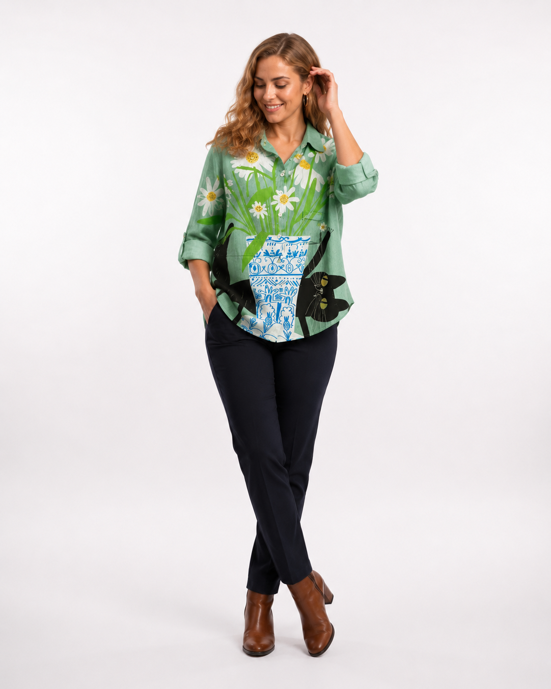Blusa elegante de verano