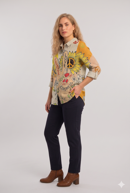 Blusa elegante de verano