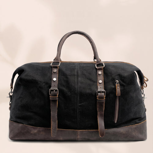 Bolso de Viaje Kingsley en Lona y Cuero