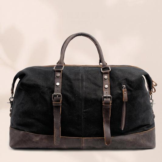 Bolso de Viaje Kingsley en Lona y Cuero