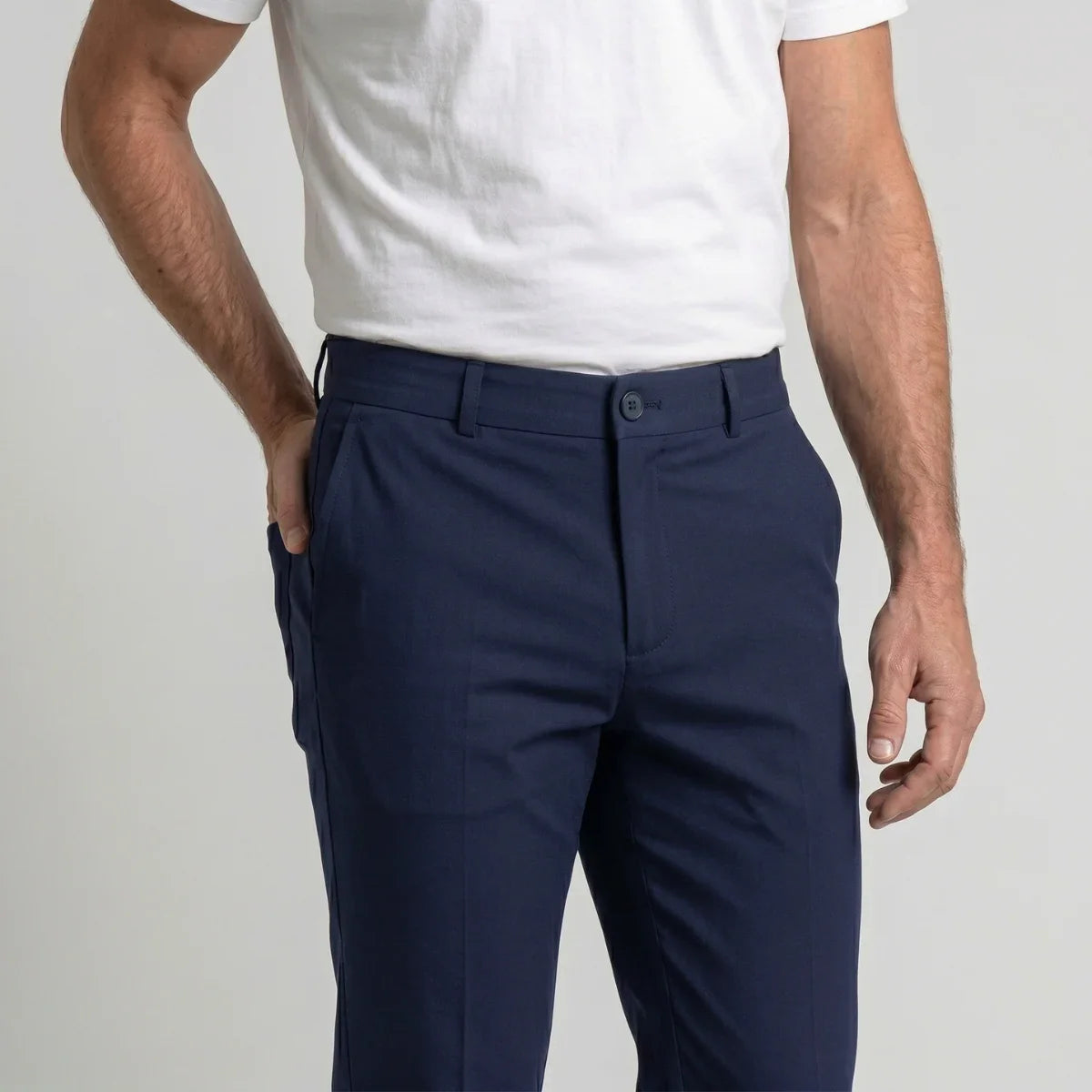 Pantalón Extensible Hombre Verano Fino