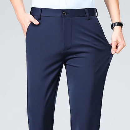 Pantalón Formal Ligero Transpirable – Tejido Elástico Confort
