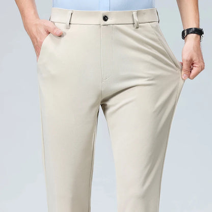 Pantalón Formal Ligero Transpirable – Tejido Elástico Confort