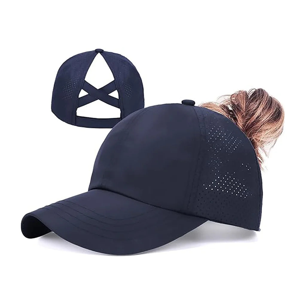 Gorra Deportiva para Coleta Alta | Gorra de Rejilla con Secado Rápido