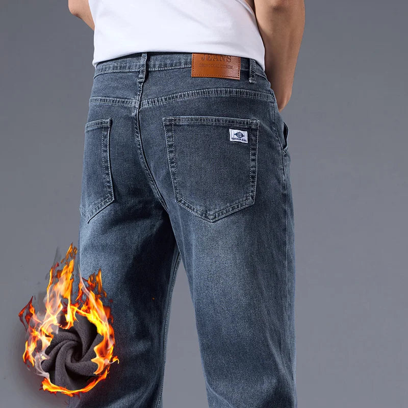 Pantalón Vaquero "Heritage Flex" – Lavado Vintage y Corte Recto