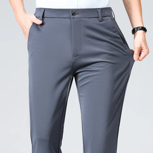 Pantalón Formal Ligero Transpirable – Tejido Elástico Confort