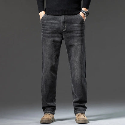 Pantalón Vaquero "Heritage Flex" – Lavado Vintage y Corte Recto