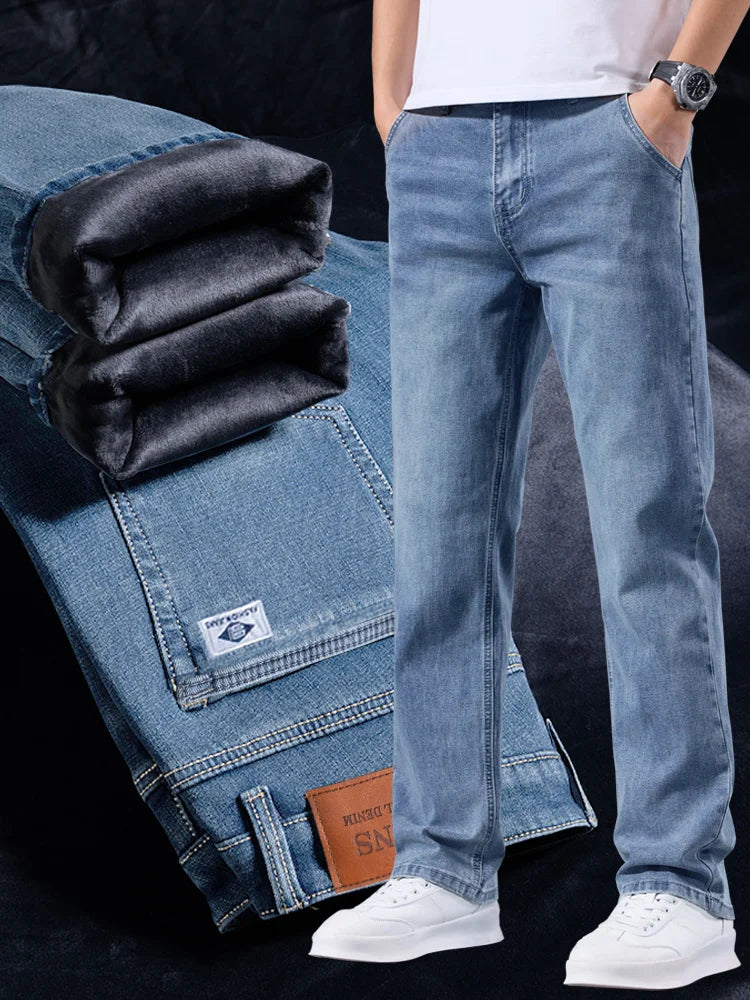 Pantalón Vaquero "Heritage Flex" – Lavado Vintage y Corte Recto