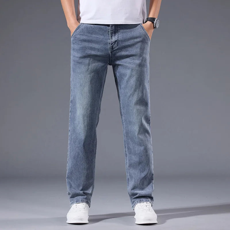 Pantalón Vaquero "Heritage Flex" – Lavado Vintage y Corte Recto
