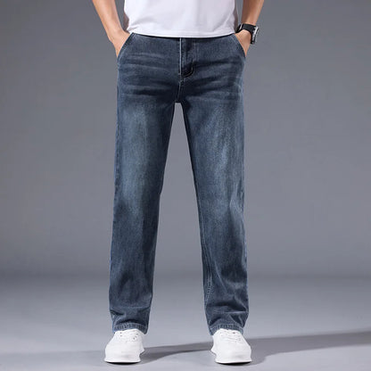 Pantalón Vaquero "Heritage Flex" – Lavado Vintage y Corte Recto