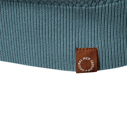 Polo de Punto Texturizado Monaco – Cuello Abierto en V
