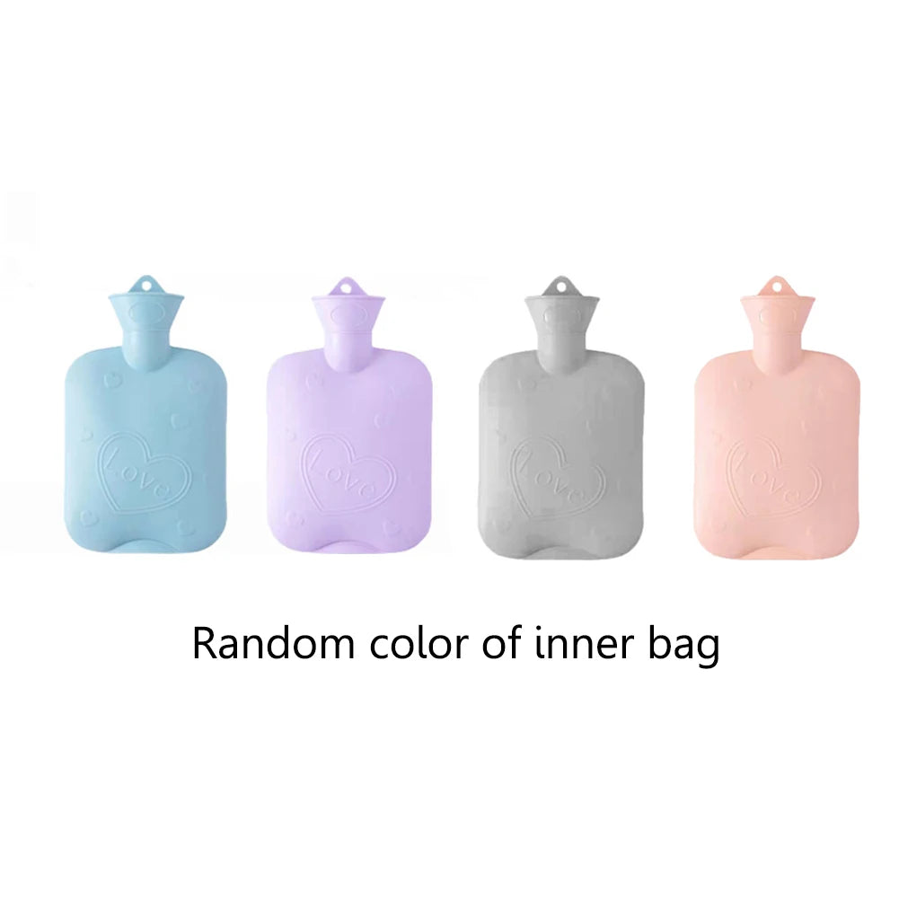 Bolsa para agua caliente para la menstruación, bolsa térmica, funda de felpa para calentar en el microondas, cinturón abdominal, funda térmica para la cintura, bolsa para botella de agua caliente