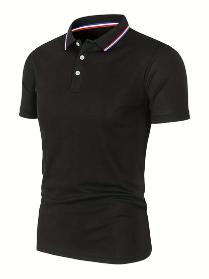 Polo Casual Minimalista de Manga Corta – Colección Verano