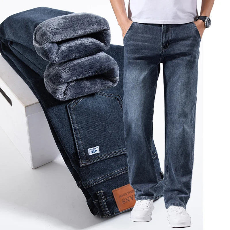 Pantalón Vaquero "Heritage Flex" – Lavado Vintage y Corte Recto