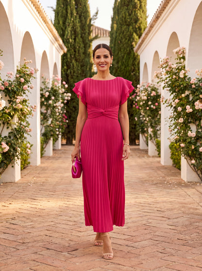 Vestido con caída elegante