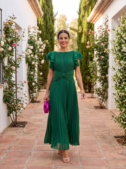 Vestido con caída elegante