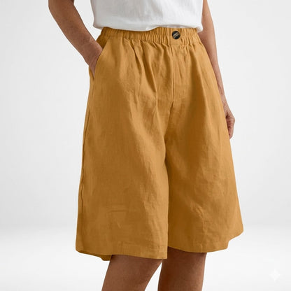 Inés | Shorts de talla grande cómodos con cintura elástica