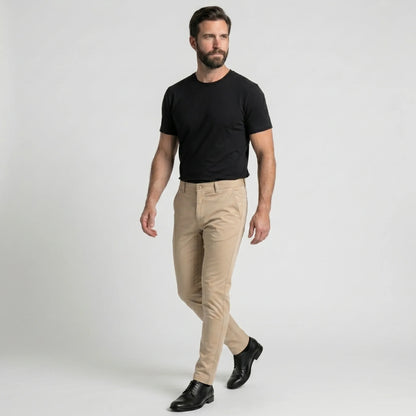Pantalón Extensible Hombre Verano Fino