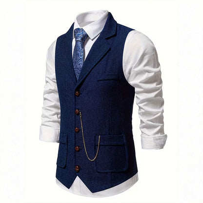 Lancaster – chaleco para hombre de material ultracómodo