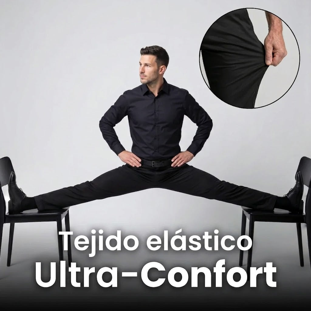 Pantalón Extensible Hombre Verano Fino