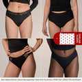 Oferta de verano: 4 braguitas de tela para la menstruación