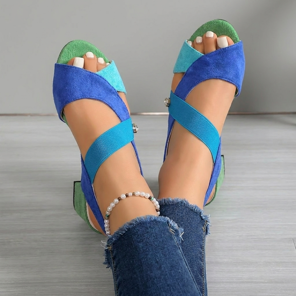 Sandalias ortopédicas elegantes