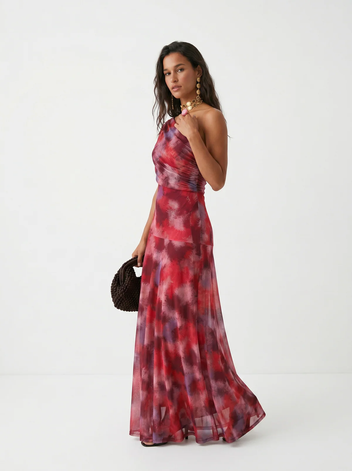 Vestido maxi elegante y sencillo
