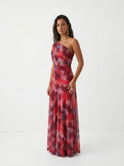 Vestido maxi elegante y sencillo