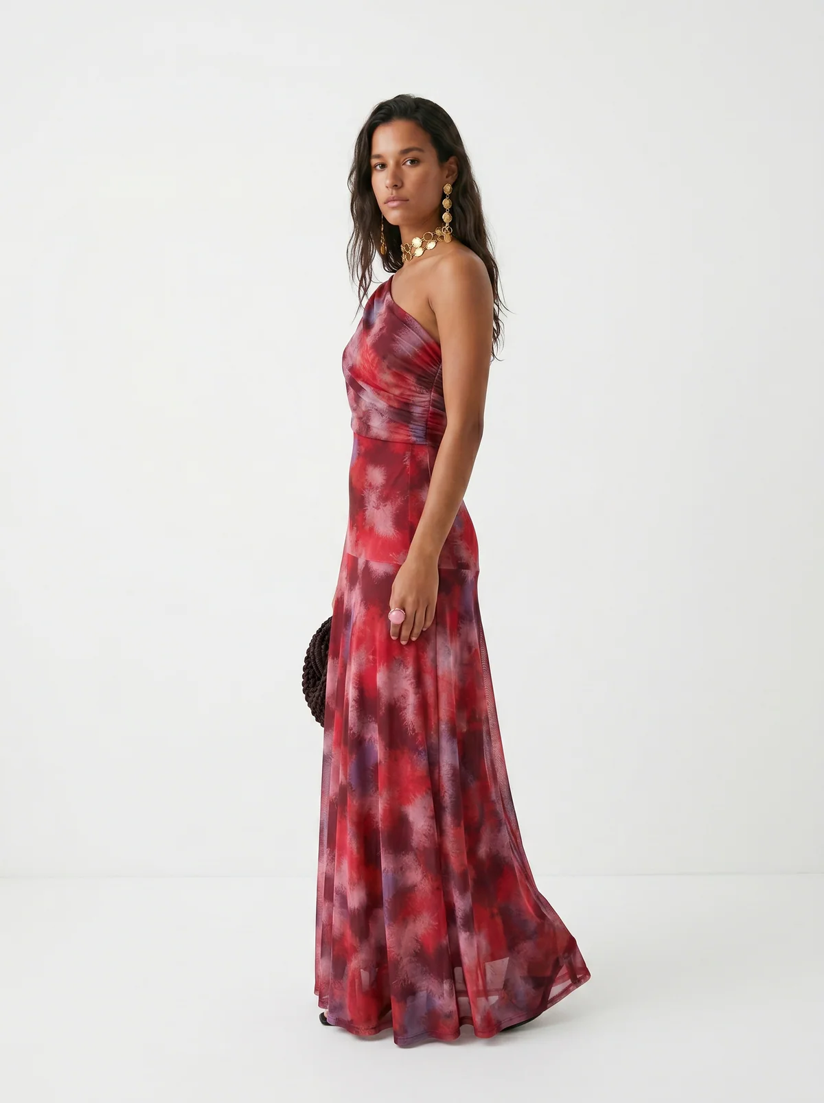 Vestido maxi elegante y sencillo