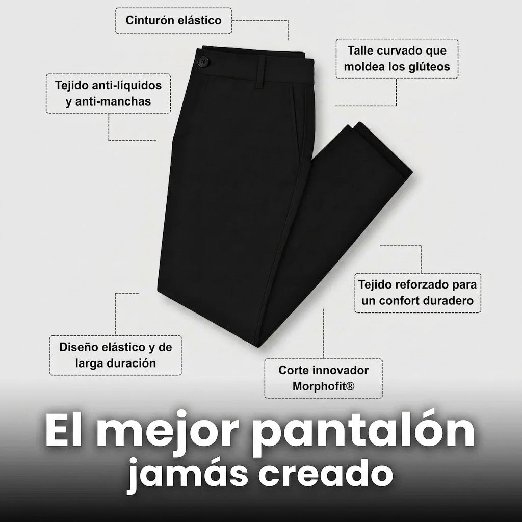 Pantalón Extensible Hombre Verano Fino